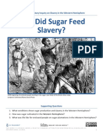 How Did Sugar Feed Slavery?