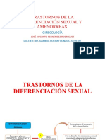 Trastornos de La Diferenciación Sexual y Amenorreas - José Augusto Fernández Rodriguez