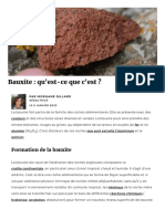 Définition - Bauxite - Futura Planète