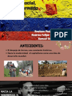 Conflicto Social, Agrario y Armado en Colombia.