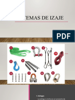 Sistemas de izaje: eslingas, ganchos, cables y más