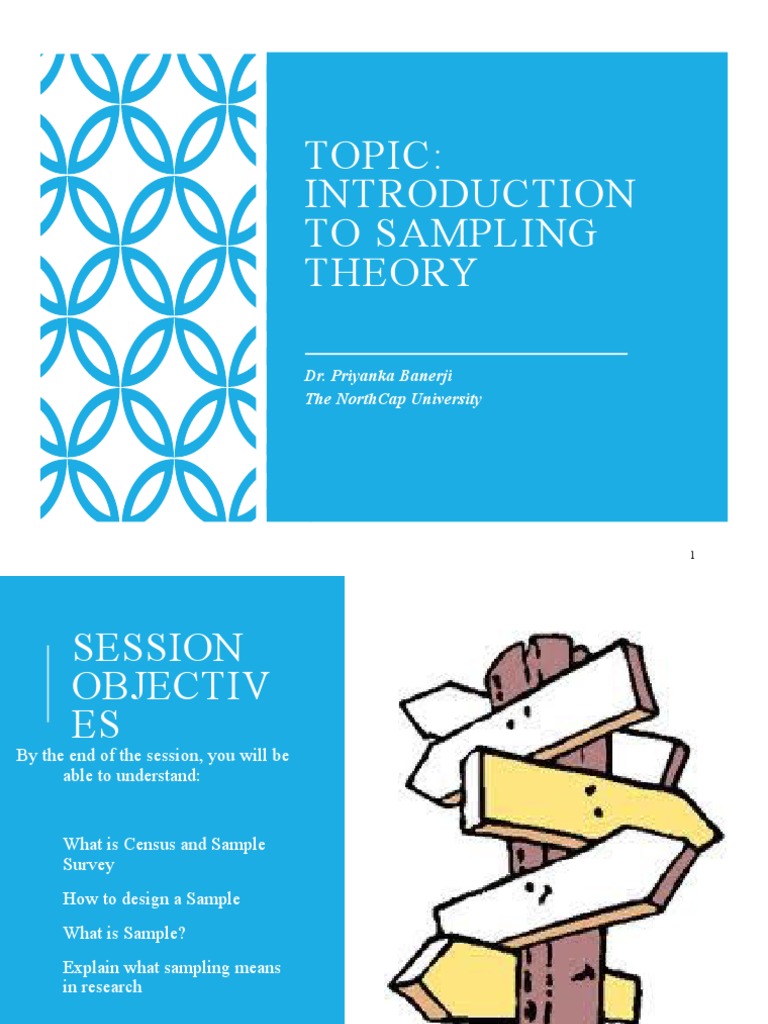 Intro to Sampling Theory.pptx | PDF | Sampling (Statistics ...