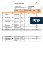 Tabla de Especificaciones - Mat 4° 2023