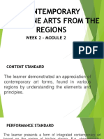Cpar-Q1-Wk2-Contemporary Art Forms and Practices From The Different Regions of The Phil