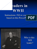 For WWII Leaders WS and Quiz