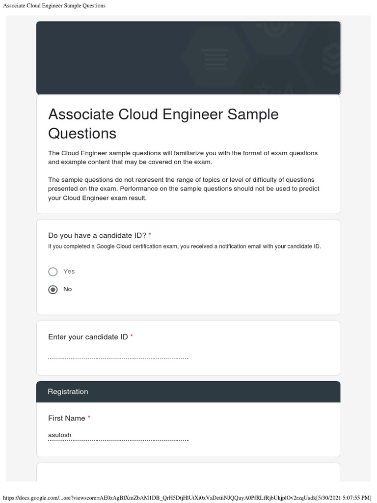 GCP Associate Cloud Engineer Exam Questions | PDF | Databases | Cloud ...