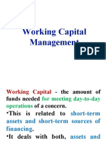 CHAPTER 2- WORKING CAPITAL