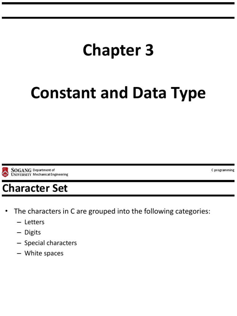 Lectuskje constant and data pdf data type integer computer
