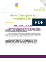 Guide D'inscription Aux Formations GL