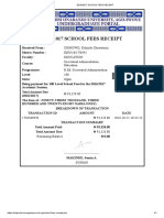2016 - 2017 School Fees Receipt PDF