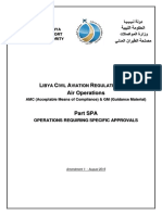 Libya Civil Aviation Regulations Part SPA Operations