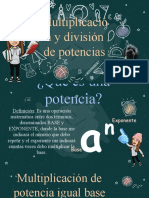 Multiplicacion y Division Potencias 8º