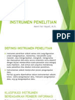 Instrumen Penelitian PDF