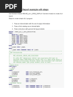 ABAP - ALV Report Example With Steps