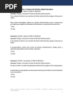 Exercicios Administrativo