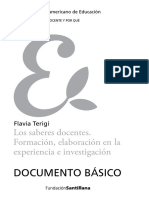 TERIGI 2012-Los Saberes Docentes - Cap 2 PDF