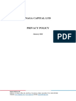 Privacy Policy NAGA Capital LTD