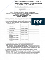 Pengumuman Dan Jadwal Sesi Seleksi Kompetensi Teknis