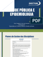 Saúde Pública e Epidemiologia