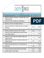 BootyXpress 12 Semanas Rutina 4 PDF