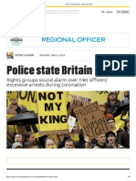 Police State Britain - Morning Star
