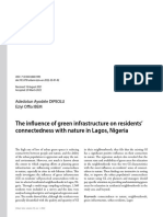 Influence of Green Infrastructure On Connectedness With Nature - Urbani-Izziv-En-2022-33-01-02