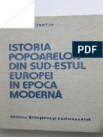Istoria Popoarelor Din Sud-Estul Europei in Epoca Moderna - Nicolae Ciachir PDF