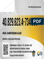 E-Npwp - Muh. Sarifuddin Alwi PDF