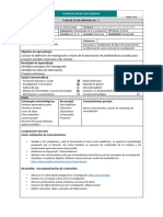 Planificación Semanal Metodología 1