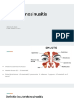 Acute Rhinosinusitis