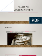 Sławni Matematycy