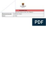 Programa FVT 3° 2023