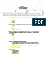 Evaluación Diagnostica - ED-1 PDF