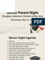 DA Senior Parent Night 5-3-23