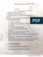 Programa Historia de La Educación Estela Ibarburu PDF