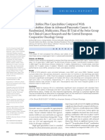 Gemcitabine Plus Capecitabine Compared With Gemcit PDF