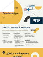 Cálculo de áreas y sumas con diagramas de flujo y pseudocódigo