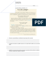 Lee El Siguiente Cuento y Luego Desarrolla Las Actividades 1 A 6 en Tu Cuaderno