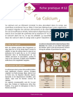 Fiche Pratique France Rein 12 Le Calcium 1 PDF