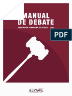 Manual de Debate - Aspade 2020
