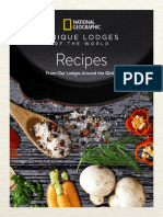NatGeo Lodges RecipeBook 2017