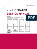 Refrigerator Service Manual Troubleshooting Guide