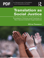 Translation As Social Justice - Translation Policies and Practices in Non-Governmental Organisations