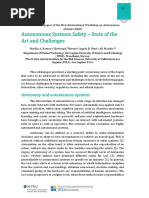 Proceedings of The 1st International Workshop On Autonomous Systems Safety95882