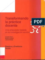 TRANSFORMANDO LA PRACTICA DOCENTE Fierro, C