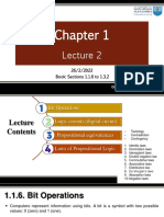 2 Chapter 1 - Lecture 2