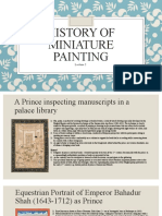 History of Miniature Painting Slides