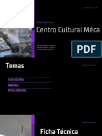 ESTUDODECASO- CENTRO CULTURAL MECA