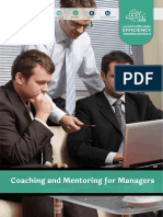 Coaching and Mentoring for Managers