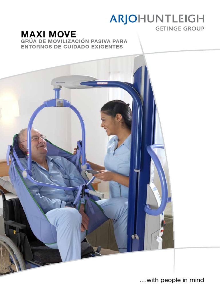 Grúa Maxi Move: Movilización Segura de Pacientes | PDF | Ingeniería de ...